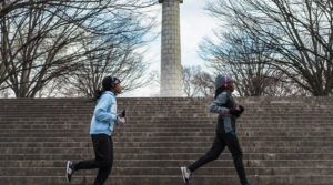 2 Women Running